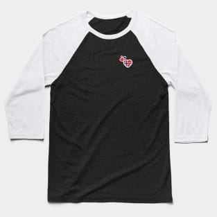 I Love Norway Baseball T-Shirt